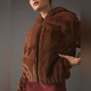 Anthropologie / Avec Les Filles Chocolate Teddy Jacket